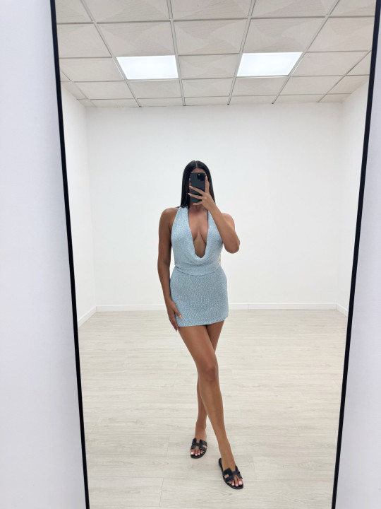 VESTIDO SAMIA AZUL